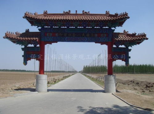 忻州古建牌樓 古建牌樓施工 盛程園林 誠信商家